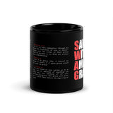 SWAG Black Glossy Mug