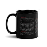 SWAG Black Glossy Mug