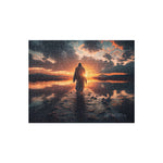 Jesus walks on the water - Christian Jigsaw puzzle