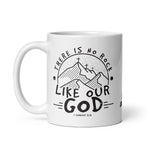 1 SAMUEL 2:2 (White Glossy Mug)