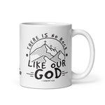 1 SAMUEL 2:2 (White Glossy Mug) | LOORALREY