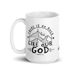 1 SAMUEL 2:2 (White Glossy Mug)