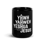 John 14:6 Black Glossy Mug